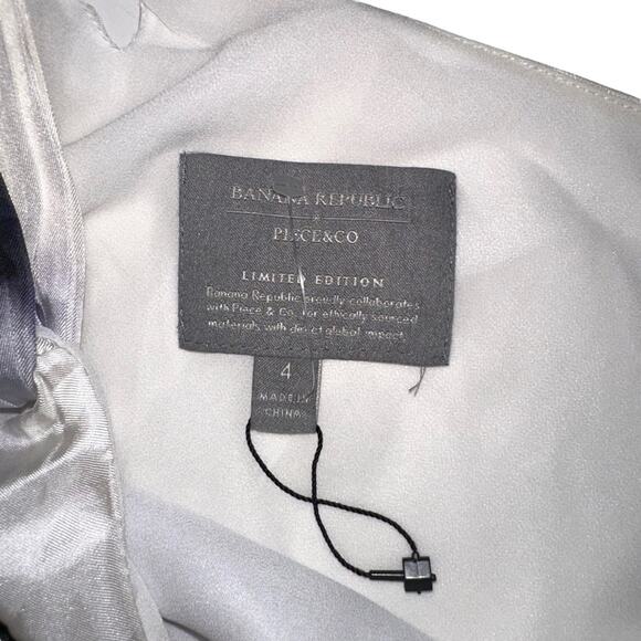 NWOT Banana Republic X Piece & Co Limited Edition One Shoulder Abstract Top 4 - Picture 3 of 7